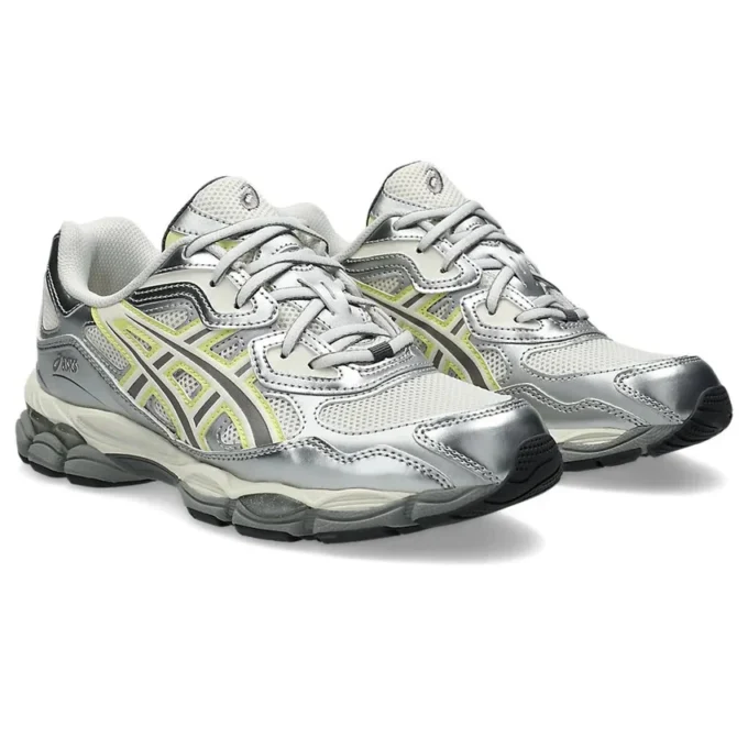 Asics x EMMI Gel-NYC “White Huddle Yellow”