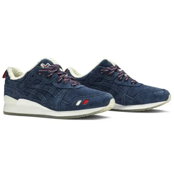 Asics x Kith x Moncler Gel-Lyte 3 “Navy”