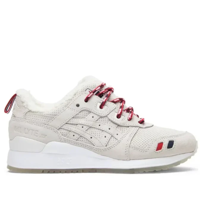 Asics x Kith x Moncler Gel-Lyte 3 “White Cream”