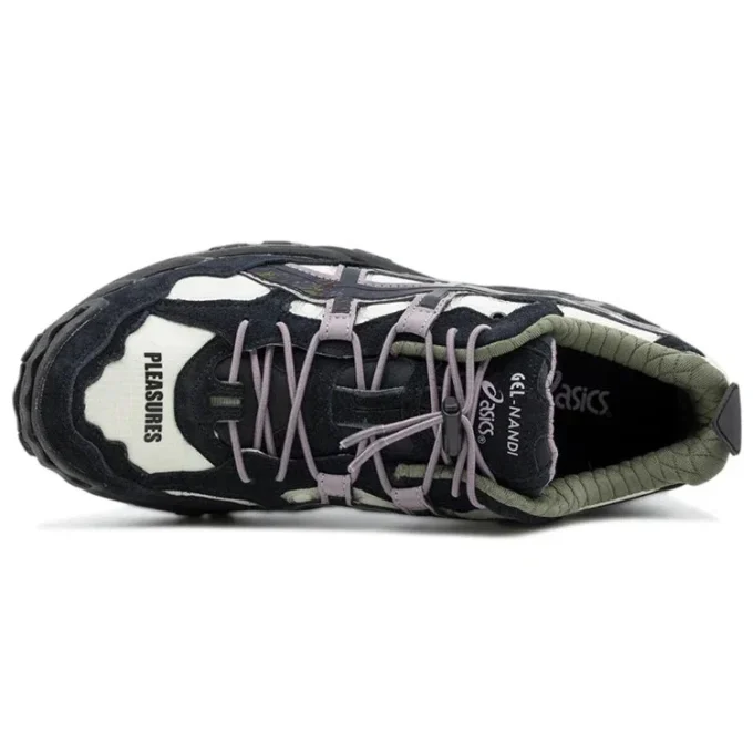 Asics x Pleasures Gel-Nandi “Cream Graphite”