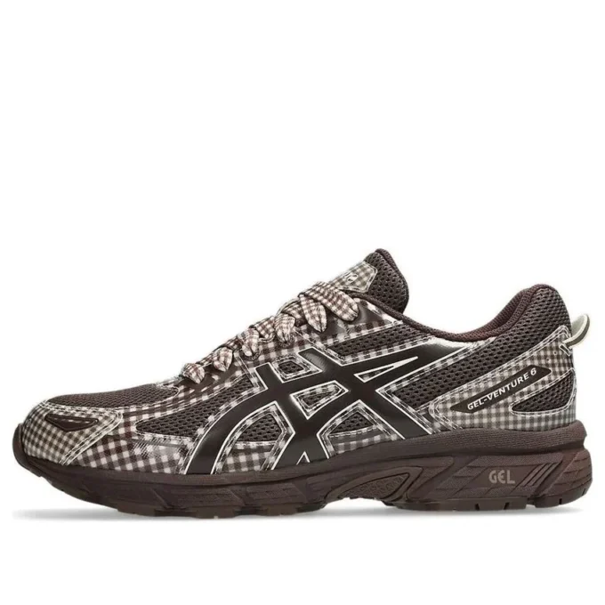 Asics x Story mfg. Gel-Venture 6 “Reddish Brown Gingham”