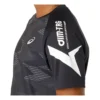 Camicia a maniche corte con grafica A-I-M Dry “Performance Black”