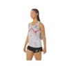 CJ-Line Light Singlet “Grigio ghiacciaio Rosso elettrico”