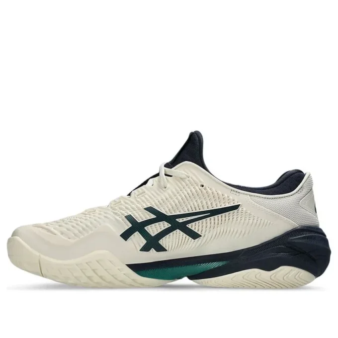 Court FF 3 Wide Tennis “Cream Jasper Green”