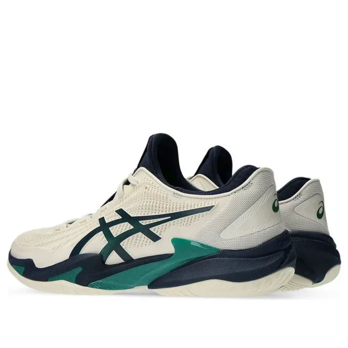 Court FF 3 Wide Tennis “Cream Jasper Green”