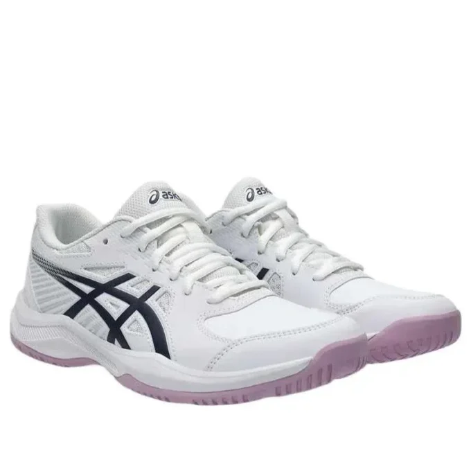 Court Slide 4 “White Pink”
