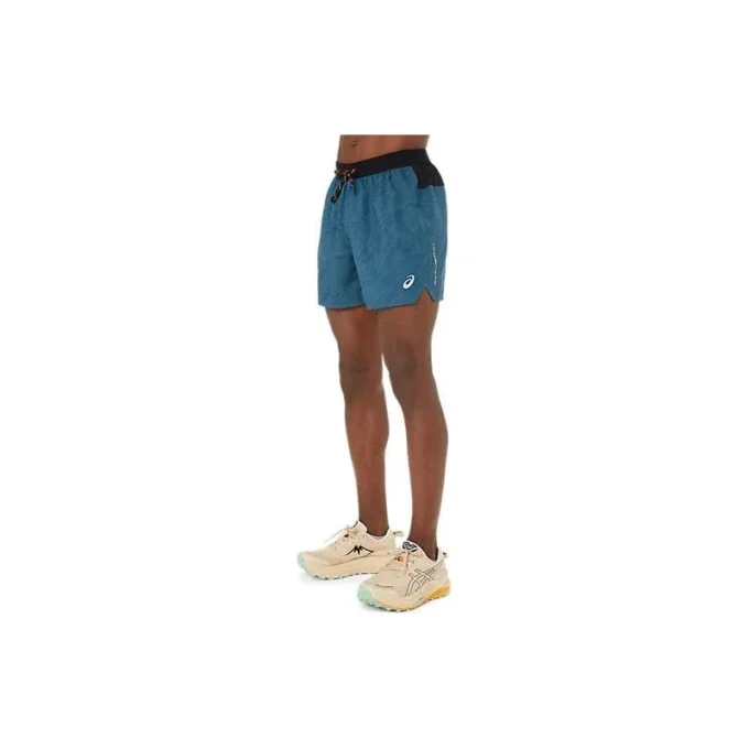 Fujitrail All Over Print 5In Shorts “Blue”