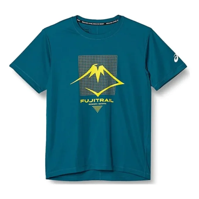 Fujitrail Logo SS Top “Ink Teal”