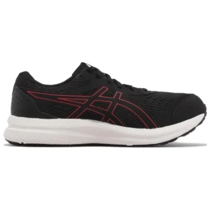 GEL-Contend 8 4E Extra Wide “Black Red”