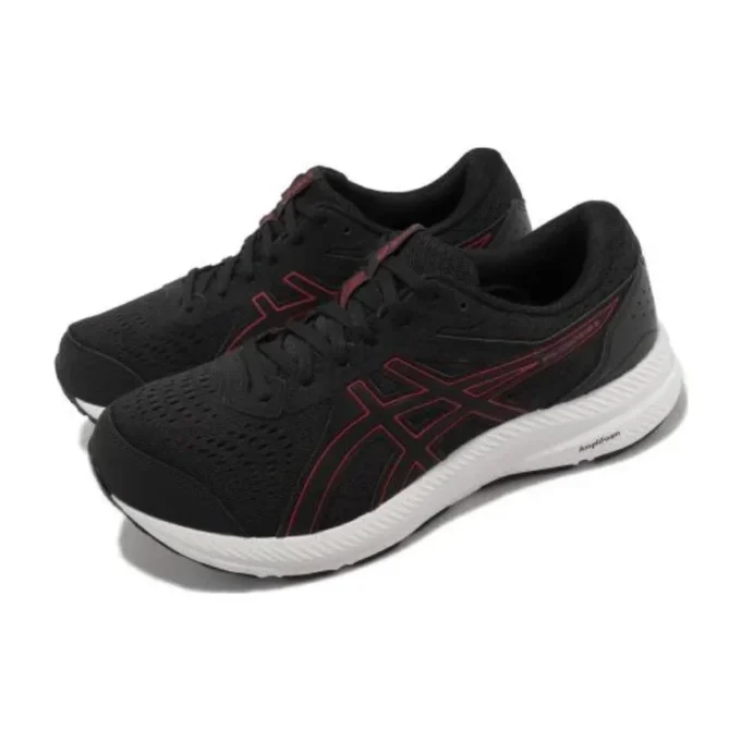 GEL-Contend 8 4E Extra Wide “Black Red”