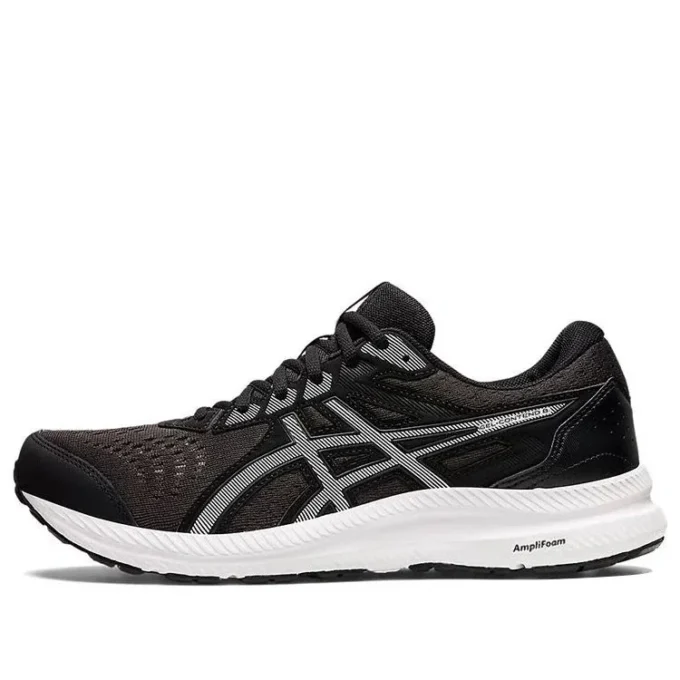 GEL-Contend 8 4E Wide “Black White”