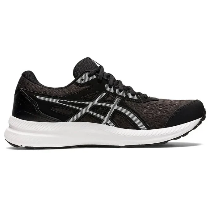 GEL-Contend 8 4E Wide “Black White”