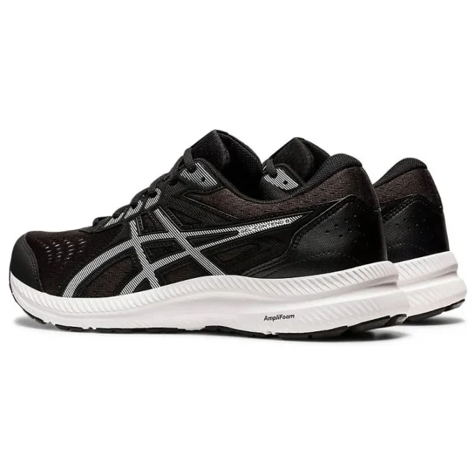 GEL-Contend 8 4E Wide “Black White”