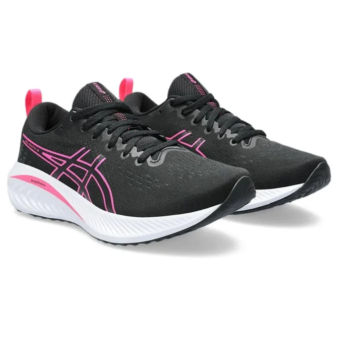 Gel-Excite 10 Wide “Black Hot Pink”