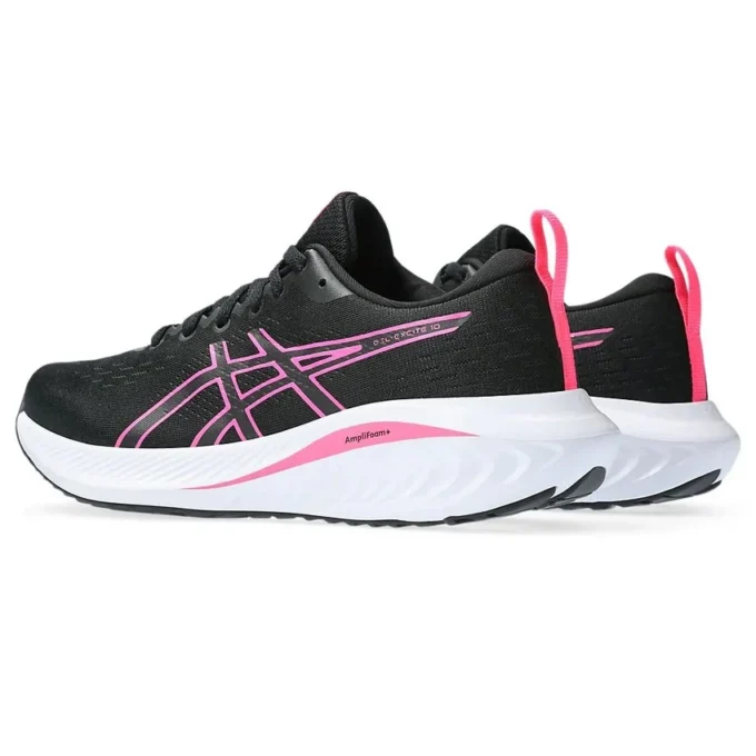Gel-Excite 10 Wide “Black Hot Pink”