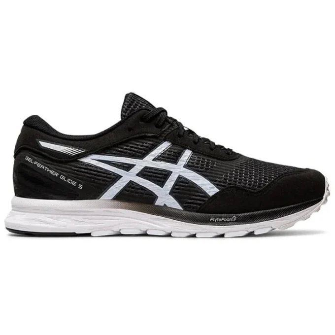 GEL Feather Glide 5 2E Wide “Black White”