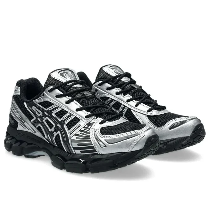 Gel-Kayano 12.1 “Black Pure Silver”