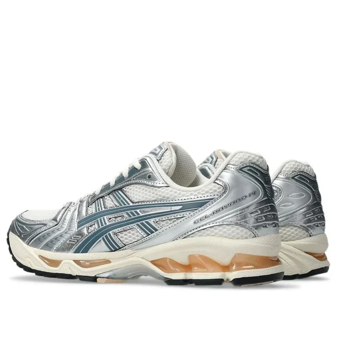 Gel-Kayano 14 “Birch Pure Silver Teal Gold”