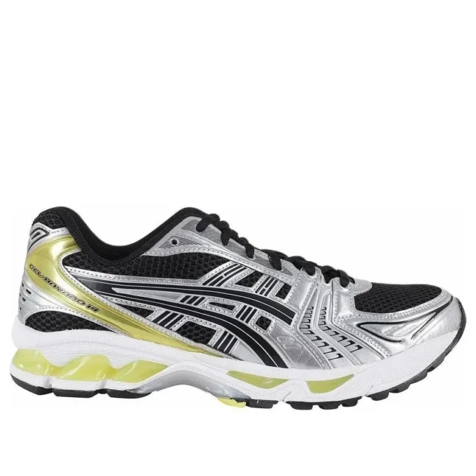 Gel-Kayano 14 “Silver Black Yellow”