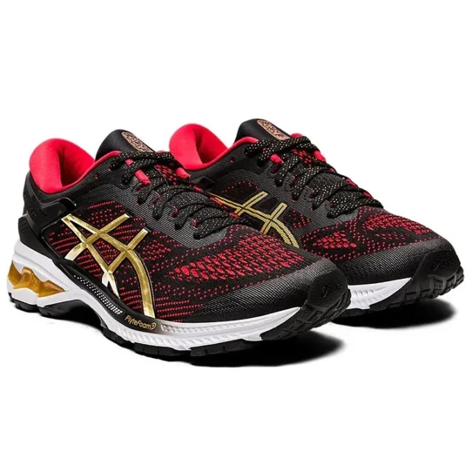 Gel-Kayano 26 “Nero Rosso Oro”