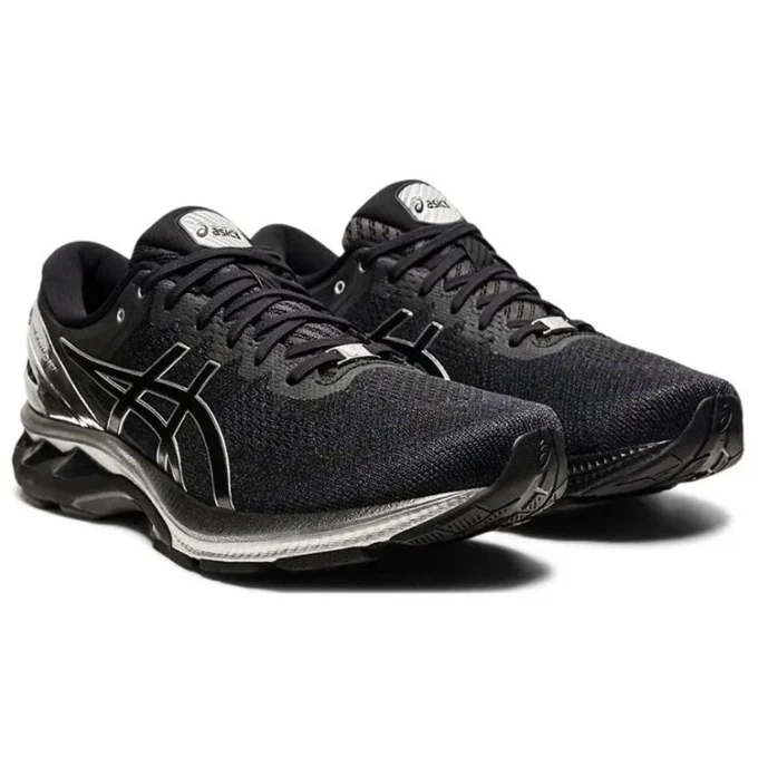Gel-Kayano 27 Platinum “Black Pure Silver”