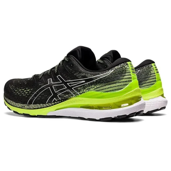 Gel-Kayano 28 2E Wide “Black Hazard Green”