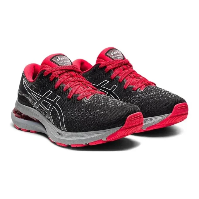 Gel-Kayano 28 “Black Electric Red”
