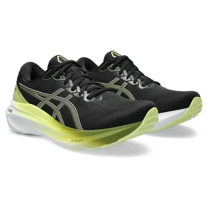 Gel-Kayano 30 Extra Wide “Black Glow Yellow”