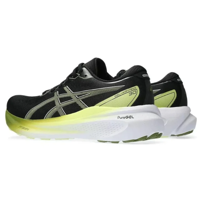 Gel-Kayano 30 Extra Wide “Black Glow Yellow”