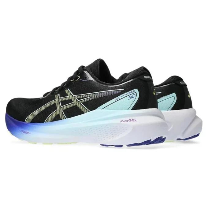 Gel-Kayano 30 “Nero Blu Glow Giallo”