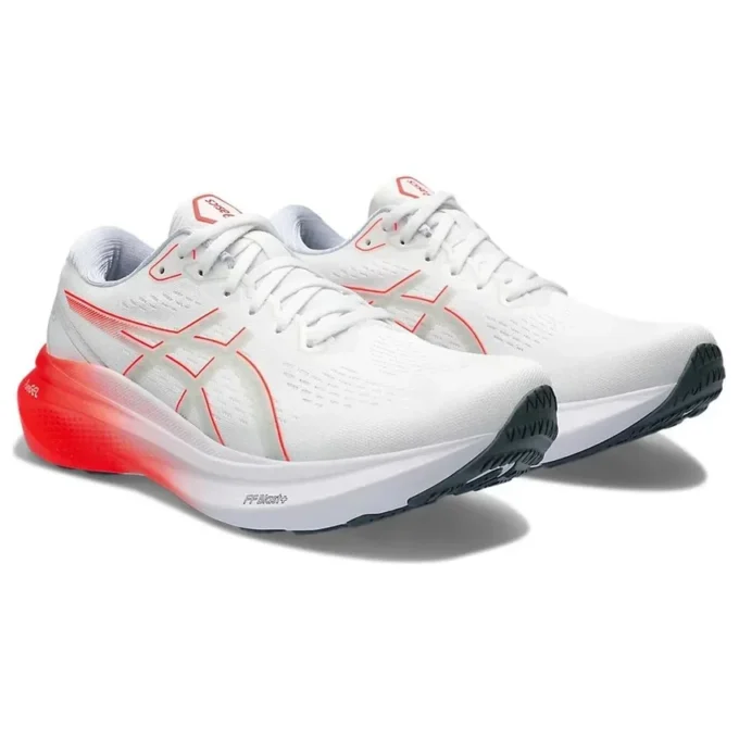 Gel-Kayano 30 “White Sunrise Red”