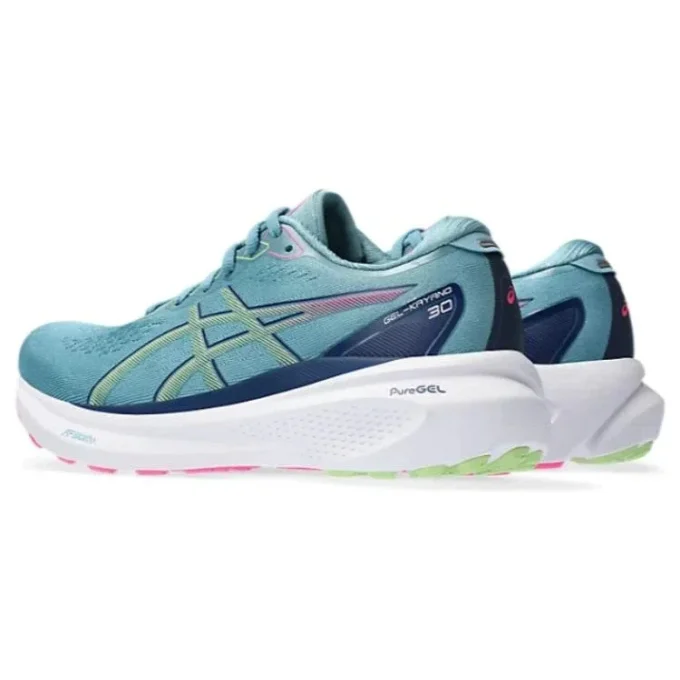 Gel-Kayano 30 Wide “Grigio Blu Verde Lime”