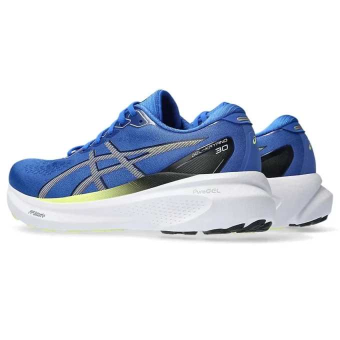 Gel-Kayano 30 Wide “Illusion Blue Glow Yellow”