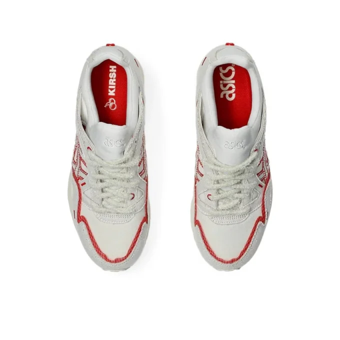 Gel-Lyte V x Kirch Incomplete “Cream Fiery Red”