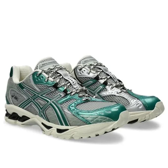 Gel-Nimbus 10.1 “Silver Green Metallic”