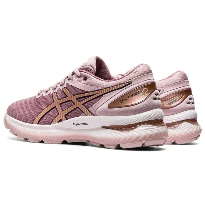 Gel-Nimbus 22 Wide “Watershed Rose”