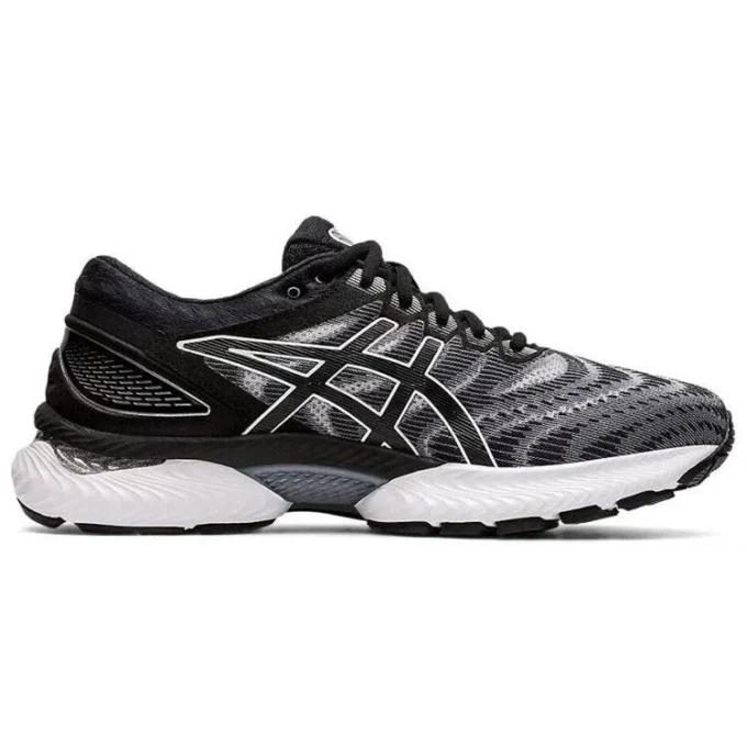 Gel-Nimbus 22 Wide “White Black”