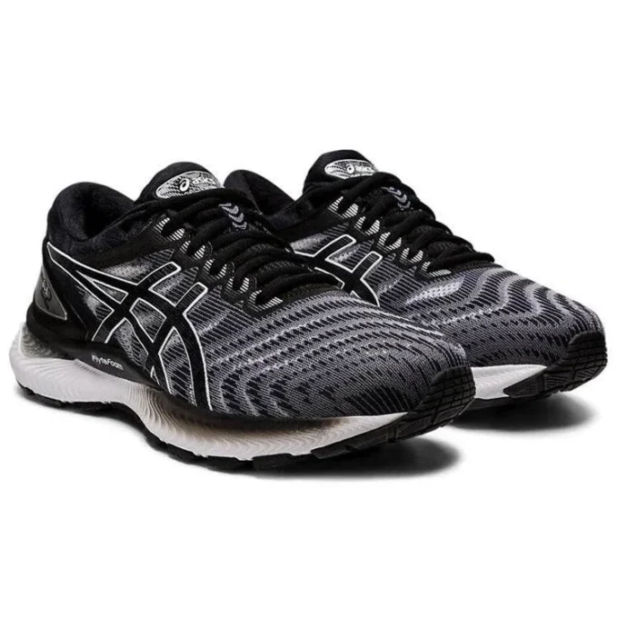 Gel-Nimbus 22 Wide “White Black”