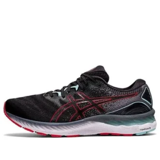 Gel-Nimbus 23 2E Wide “Black Electric Red”