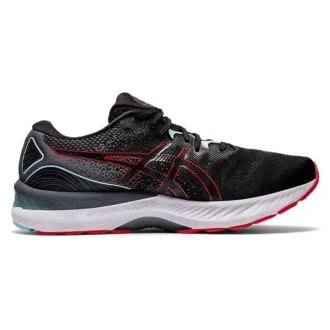 Gel-Nimbus 23 2E Wide “Black Electric Red”