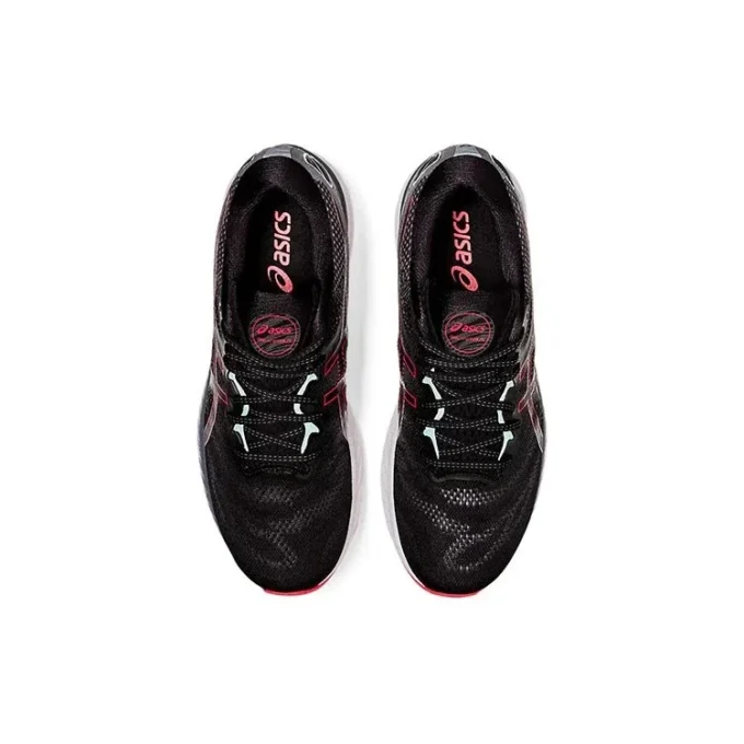 Gel-Nimbus 23 2E Wide “Black Electric Red”