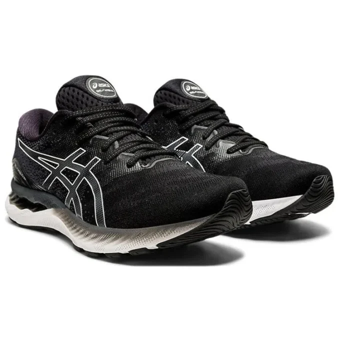 Gel-Nimbus 23 2E Wide “Black White”