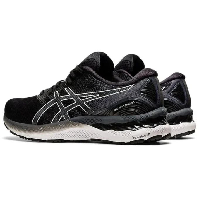 Gel-Nimbus 23 2E Wide “Black White”
