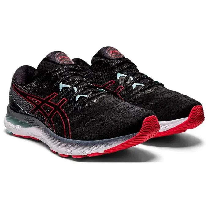 Gel-Nimbus 23 “Black Electric Red”