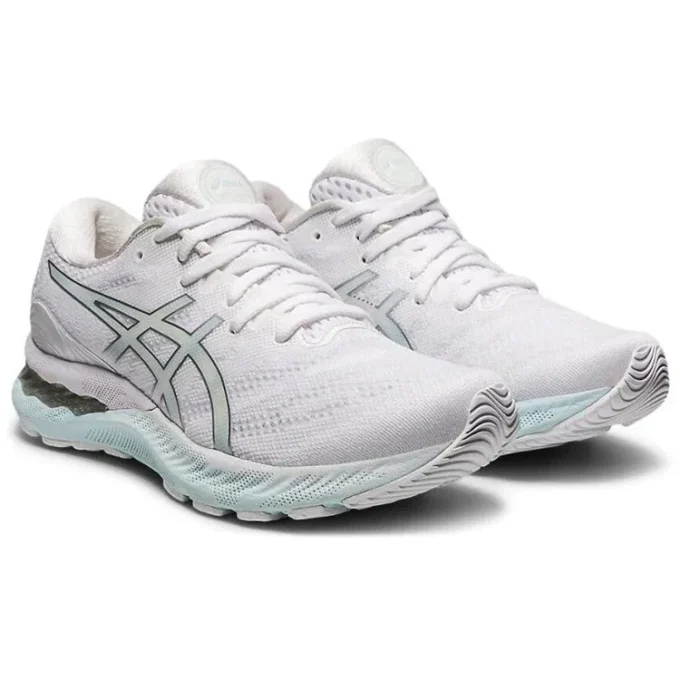 Gel-Nimbus 23 “White Pure Silver”
