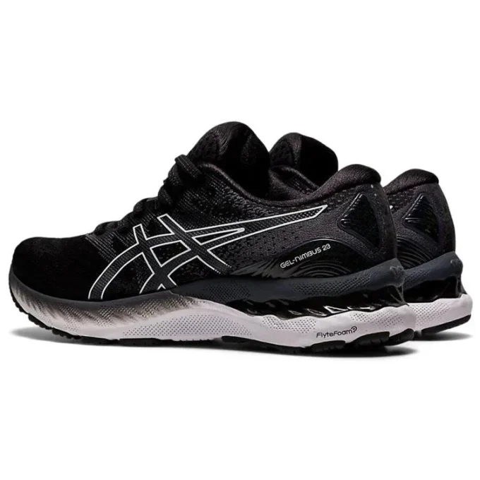 Gel-Nimbus 23 Wide “Black White”
