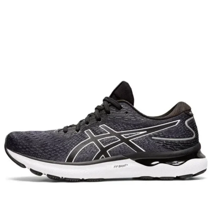 Gel-Nimbus 24 2E Wide “Black White”