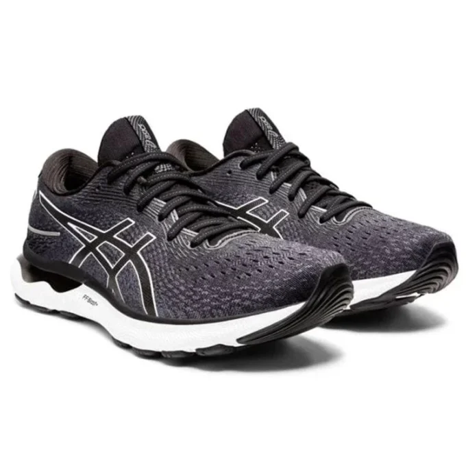 Gel-Nimbus 24 2E Wide “Black White”