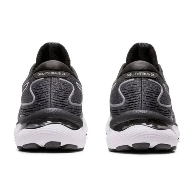 Gel-Nimbus 24 2E Wide “Black White”
