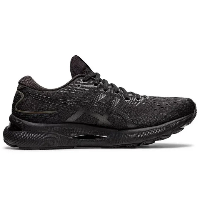 Gel-Nimbus 24 4E Extra Wide “Black Reflective”